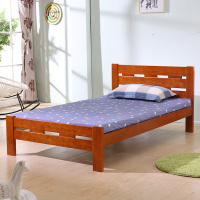 尋木匠实木床橡木1.2米单人床1米床成人1.35米床1.5m双人床1米2