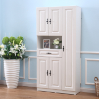 尋木匠实木鞋柜多功能欧式收纳柜经济型阳台储物柜简约现代玄关厅柜