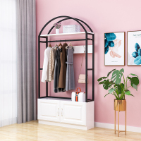 尋木匠衣帽架 鞋柜一体多功能落地厅挂衣架置物架家用换鞋凳轻奢北欧