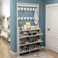 尋木匠超薄鞋柜翻斗简约现代口客厅衣帽一体架挂衣架鞋柜北欧厅柜