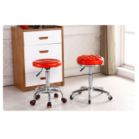 尋木匠子圆形旋转升降凳滑轮凳防爆酒吧凳理发椅大工凳家用椅
