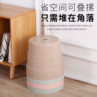 尋木匠加厚塑料小凳子家用茶几矮凳客厅成人换鞋凳浴室板凳圆凳板凳