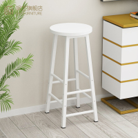 尋木匠高脚凳吧台凳简约吧台椅家用吧台凳复古吧凳吧椅酒吧凳高吧台凳子