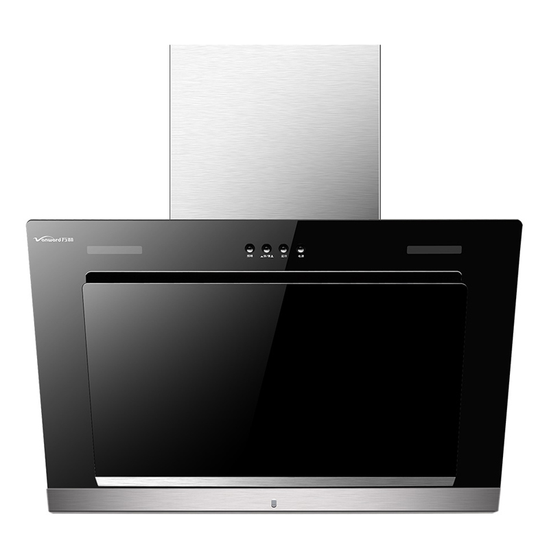 万和(vanward) cxw-200-j06e 侧吸式吸油烟机 一体烟腔 自带围挡