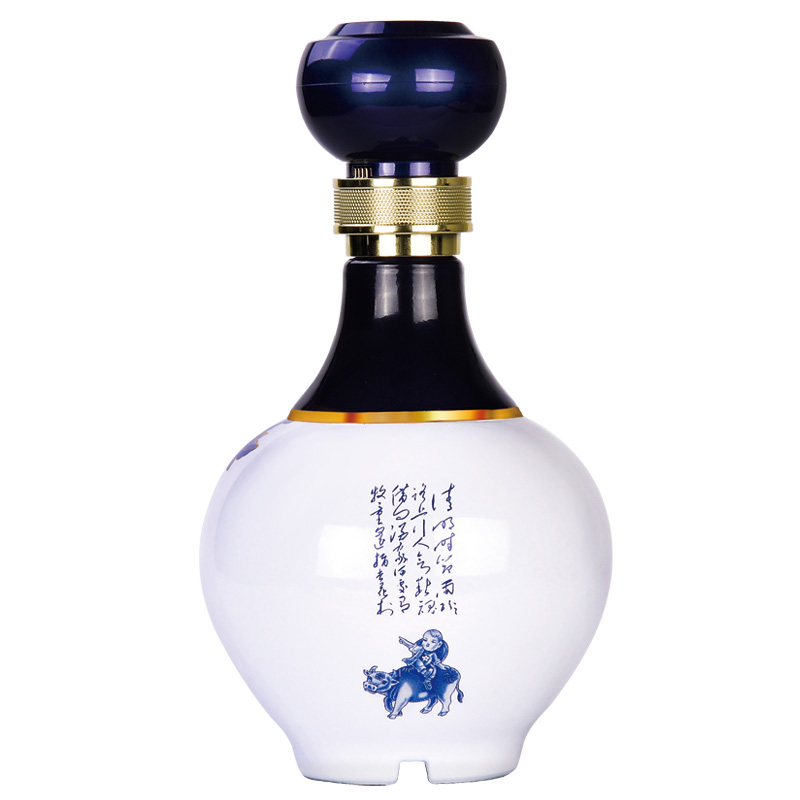 53度汾酒集团汾牌淡雅3 475ml*6瓶整箱装白酒 清香型白酒 送礼袋