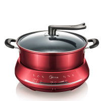 Midea/美的 DHY28电火锅电热火锅 分体式家用多功能电热锅不粘锅