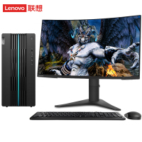 联想(Lenovo)GeekPro (12代i7-12700F 16G 512G固态 RTX3060TI 8G独显)27英寸曲面屏显示器2022设计师制图游戏台式电脑整机