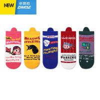 春季袜子女薄款棉袜日系可爱卡通动漫学院风短袜韩欧美船袜 卓思哲袜子