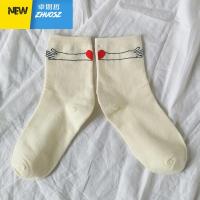 袜子女中筒秋冬韩版日系短袜女薄款天卡通可爱ins潮秋 卓思哲袜子