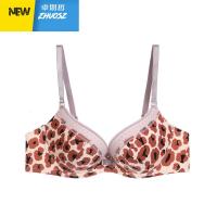 [豹纹]性感舒适印花内衣女厚杯上托聚拢小胸文胸 卓思哲胸罩