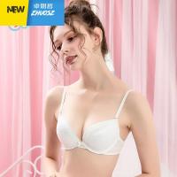 性感黑色蕾丝聚拢薄款小胸显大舒适文胸胸罩内衣女有钢圈 卓思哲胸罩