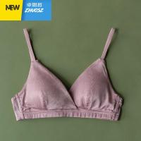 法式细肩带三角杯文胸女季无钢圈bralette性感文胸内衣女 卓思哲文胸套装