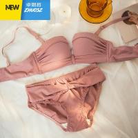 内衣女无钢圈无痕小胸聚拢上托文胸女加厚胸罩女士平胸专用 卓思哲文胸套装