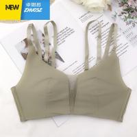 安娜女内衣蜜语小胸聚拢加厚性感蕾丝文胸无钢圈收副乳防下垂胸罩 卓思哲文胸套装