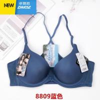 台湾内衣美背胸罩前扣式光面无痕工字Y型防滑肩运动舒适无痕文胸 卓思哲文胸套装