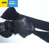 裤情趣性感超薄油亮丝袜油光蕾丝硅胶防滑长筒袜诱惑过膝 卓思哲