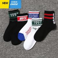 袜子女中筒袜潮ins春秋网红款韩版ulzzang学长袜子高腰欧美街头男 卓思哲袜子