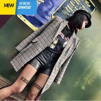 个性字母袜印花超薄透肉超薄款连裤袜丝袜字母袜连裤袜袜子女 卓思哲