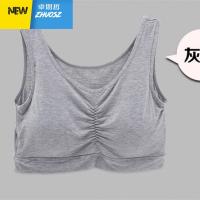 中老年内衣女妈妈文胸大码莫代尔胖妹妹200斤薄款加肥半截小背心 卓思哲胸罩