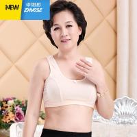 中老年文胸妈妈内衣胸罩无钢圈棉老人内衣背心女大码乳罩薄 卓思哲胸罩