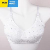 无钢圈棉布文胸妈妈胸罩薄少女文胸小胸聚拢中老年内衣透气 卓思哲胸罩