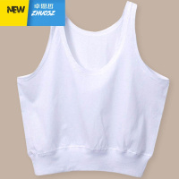 薄中老年女士无袖小背心加肥加大码妈妈胸罩内衣老人短汗衫 卓思哲胸罩