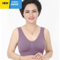 妈妈运动内衣女无钢圈瑜伽背心老码胸罩比舒服中老年文胸 卓思哲胸罩