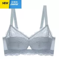 聚拢内衣女无钢圈薄款大码大胸显小调整型收副乳全罩杯文胸衣 卓思哲胸罩
