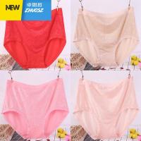 中老年人内裤女莫代尔高腰中年妇女士妈妈内裤大码老人红色短裤头 卓思哲