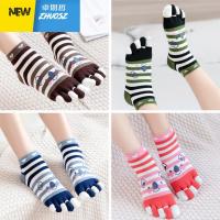 五指袜女士卡通小浣熊短筒日系分脚趾棉袜吸汗 卓思哲短袜袜子