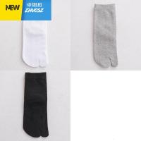女士两指袜二趾袜分脚趾袜日系全中筒分指袜人字拖木屐两趾袜 卓思哲短袜袜子