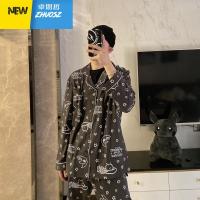 韩版情侣睡衣春秋款男女学生可爱ins潮网红史努比长袖家居服 卓思哲