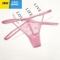 im欧美性感镂空蕾丝丁字裤女 细带透明可爱女内裤 甜美 卓思哲