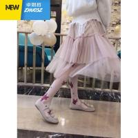 法式少女仙女白色复古玫瑰花蔷薇花睫毛蕾丝包芯丝提花丝袜连裤袜 卓思哲