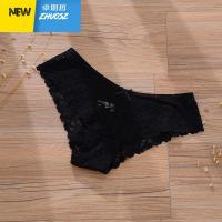 蕾丝超性感内裤 女透明低腰三角裤无痕丁字裤 女半包臀诱惑骚 卓思哲