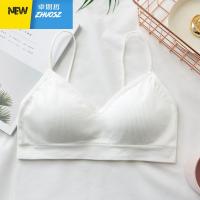 内衣女无钢圈文胸小吊带背心少女细肩带裹胸聚拢打底抹胸美背学生 卓思哲胸罩