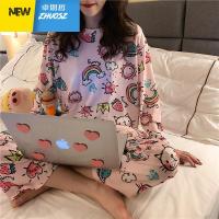 春秋季长袖睡衣女学生可爱卡通套头套装韩版甜美两件套家居服 卓思哲