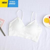 美背内衣女无钢圈聚拢运动文胸露背抹胸打底衫内搭裹胸薄款背心 卓思哲文胸套装