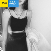 ZY喜哥 4色!推荐入2色起!性感吊带背心欧美风内搭chic文胸内衣 卓思哲文胸套装