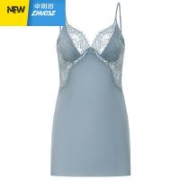 性感睡衣女透视蕾丝睡裙季薄款自带胸垫吊带睡裙家居服吊带睡衣 卓思哲