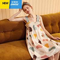睡衣女吊带裙性感小清新睡裙女士睡衣薄款背心家居服 卓思哲
