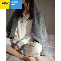 很仙的睡衣女春秋长袖波点家居服女冬宽松休闲可爱韩版两件套 卓思哲