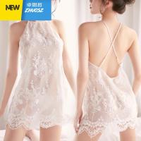 透视睡裙女吊带成人可爱蕾丝短裙情趣服装透明短性感睡衣 卓思哲