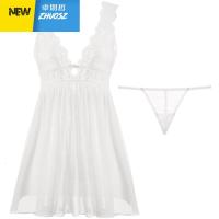 性感睡衣女透明蕾丝镂空情趣吊带睡裙情调诱惑私房 卓思哲