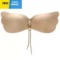 无肩带隐形文胸贴女礼服拍婚纱照专用超聚拢乳贴挤沟拉b内衣 卓思哲