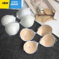 泰国海边度假隐形文胸内衣聚拢胸贴性感蕾丝无肩带加厚硅胶乳贴女 卓思哲