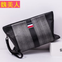 正品男士手包 手拿包真皮2017新款时尚头层牛皮软皮男信封包夹包