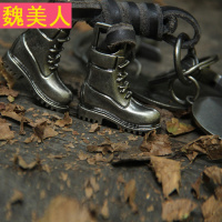 手工牛皮五金锁匙扣真皮头层皮复古个性工扣钥匙鞋子挂件