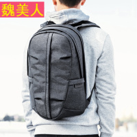 休闲电脑包笔记本背包双肩包男时尚潮流书包牛津布青年旅行大学生