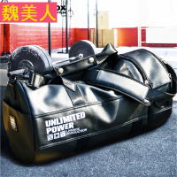 闪潮健身包男潮牌行李防水斜挎运动包圆筒训练单肩旅行包青年手提